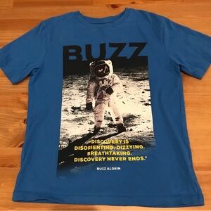 Buzz Astronaut Graphic Tee - Blue - Kids NWOT